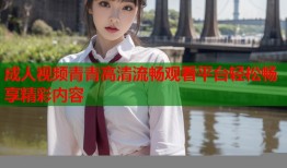 成人视频青青高清流畅观看平台轻松畅享精彩内容