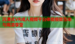 沉浸式VR成人视频平台体验极致互动与高清享受