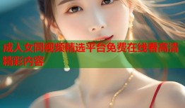 成人女同视频精选平台免费在线看高清精彩内容