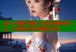 成人小说图片视频一站式定制体验平台，AI智能生成无限精彩内容