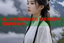 成人少女视频精选平台 快速浏览多样短视频体验(1)