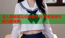 成人展视频互动体验平台 探索激情与魅力新视界